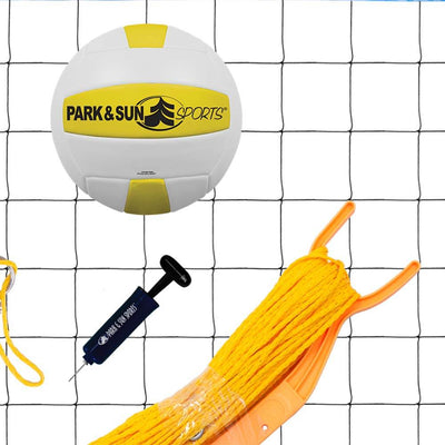 Park & Sun Sports Spectrum 179 Portable Outdoor Volleyball Net Set (Open Box)