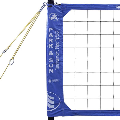 Park & Sun Sports Tournament Flex Portable Outdoor Volleyball Net Set (Used)