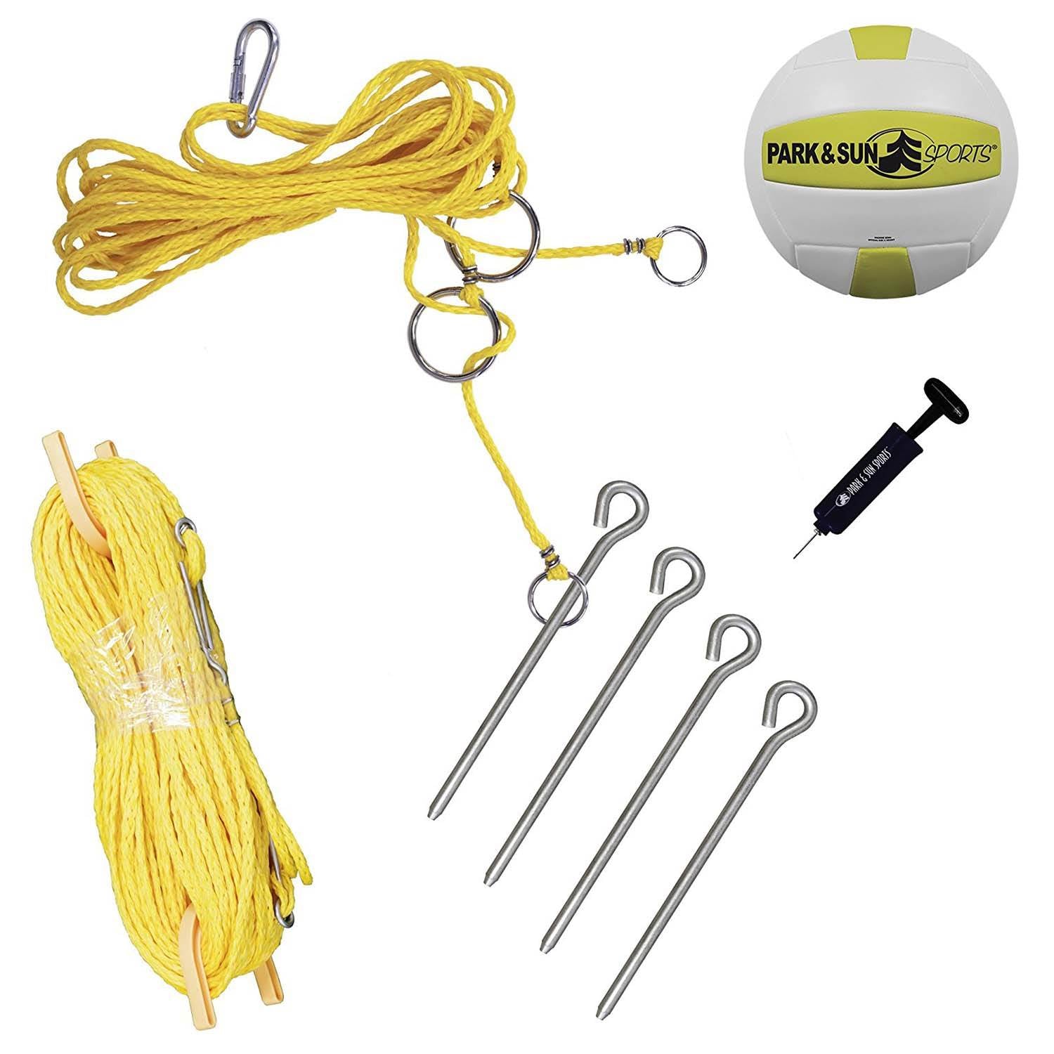 Park & Sun Sports Tournament Flex Portable Outdoor Volleyball Net Set (Used)