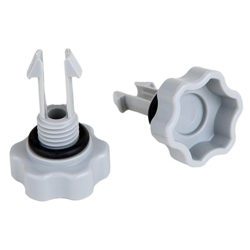 Intex Set of Air Release Valves w/ O-Rings for Filter Pumps, 4 Pack (Open Box)