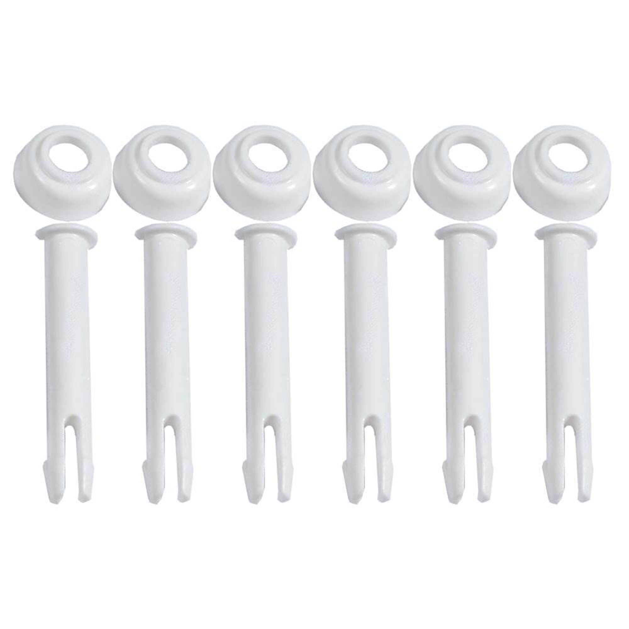 Intex Replacement Joint Pin & Seal for 13' - 24' Round Metal Frame Pools, 6 Pack