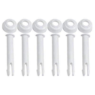 Intex Replacement Joint Pin & Seal for 13' - 24' Round Metal Frame Pools, 6 Pack