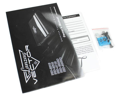 LANZAR MOSFET 6000W 2-Channel Car Amp Stereo w/ Wiring Kit + VM Audio Capacitor