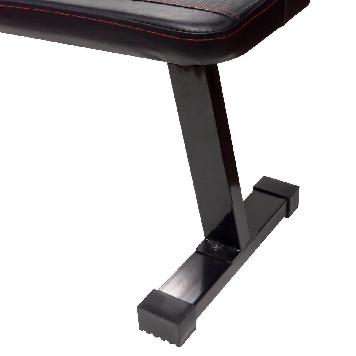 Marcy Flat Utility Strength Training Home Gym Flat Weight Bench, Black | SB-315