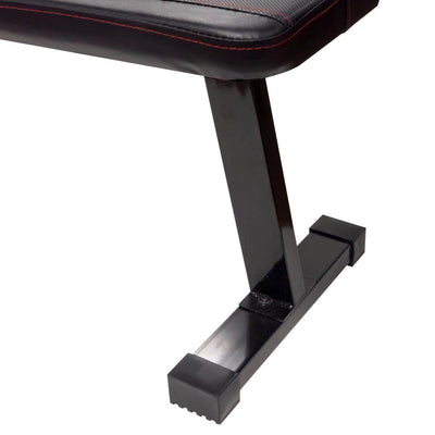 Marcy Flat Utility Strength Training Home Gym Flat Weight Bench, Black | SB-315