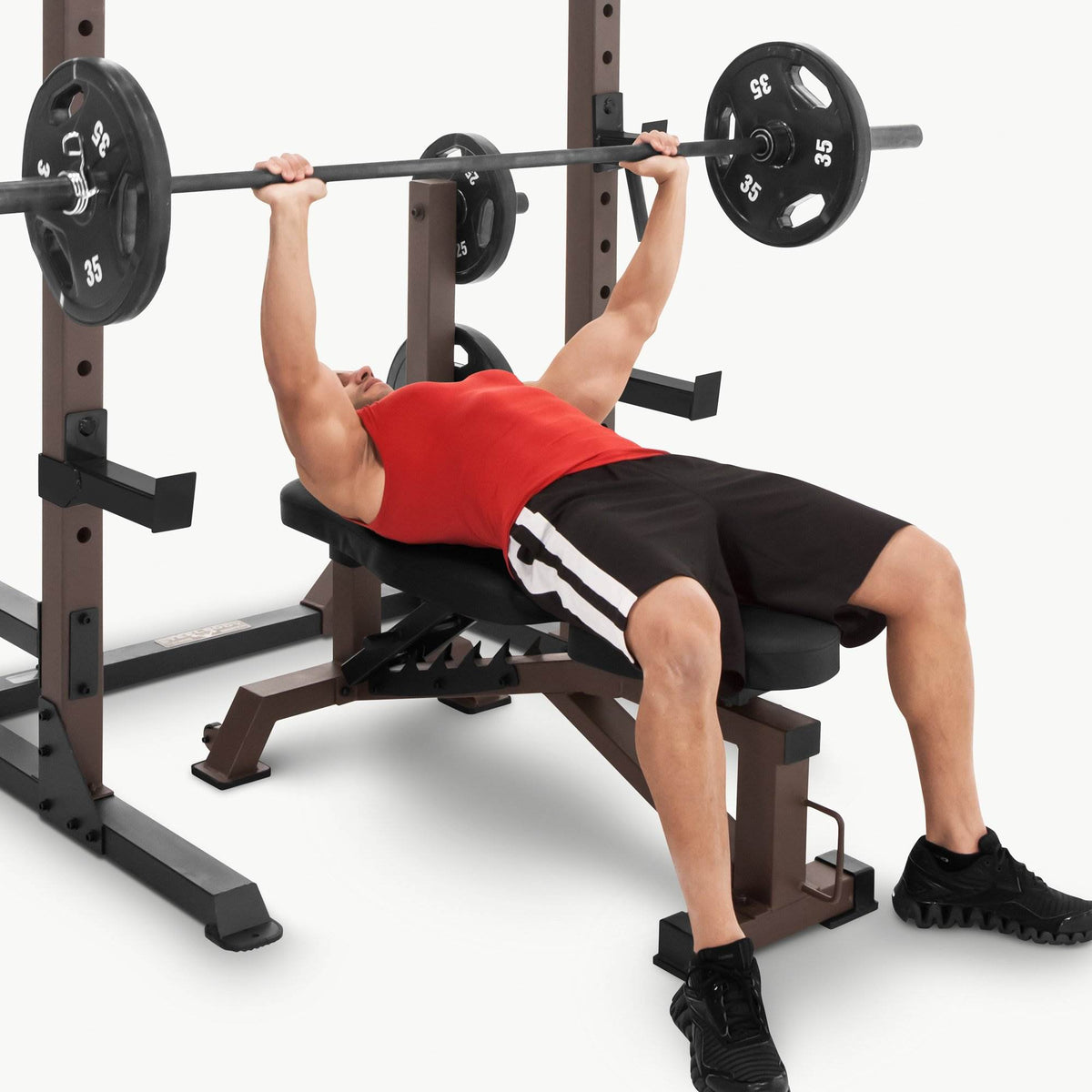 Steelbody 6-Position Multipurpose Strength Training Weightlifting (Open Box)