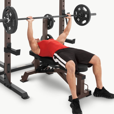 Steelbody 6-Position Multipurpose Strength Training Weightlifting (Open Box)
