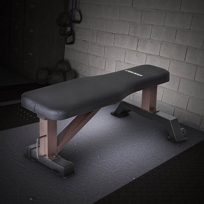 Steelbody Multipurpose Weightlifting Strength Training Flat Bench (Open Box)