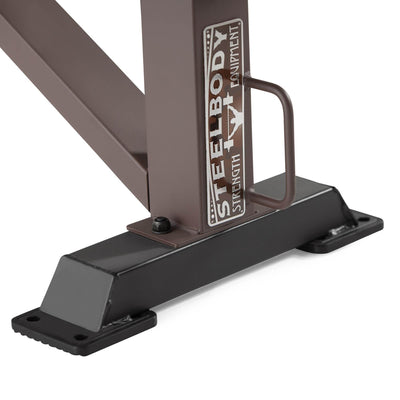 Steelbody Multipurpose Weightlifting Strength Training Flat Bench (Open Box)