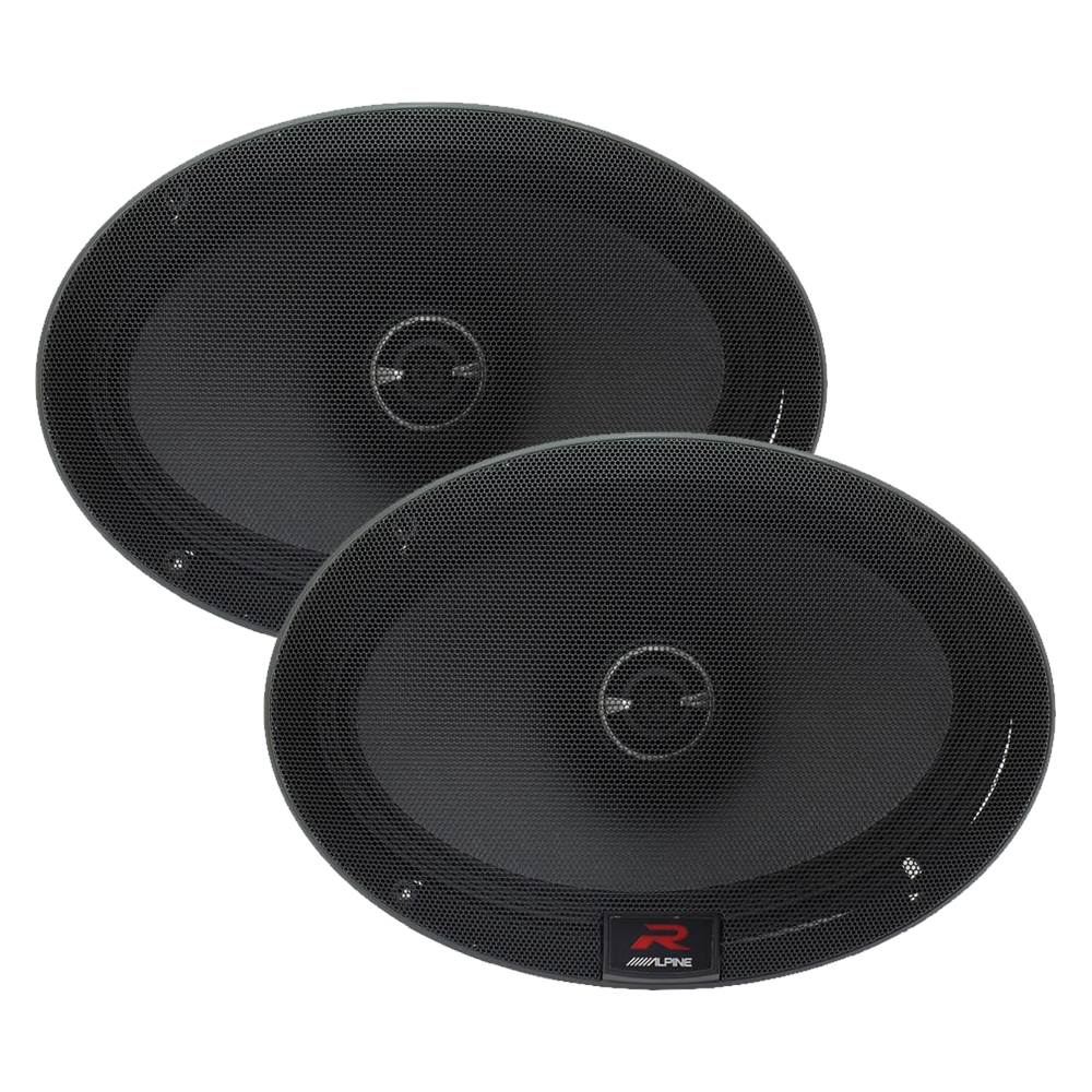 Alpine R-Series 6 x 9" 300 Watt Component 2-Way Car Speakers, Pair (Open Box)