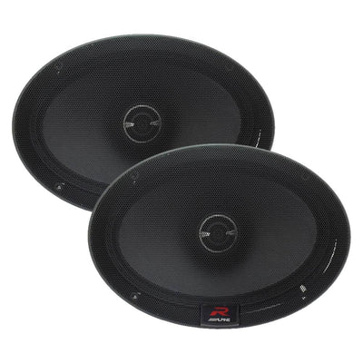 Alpine R-Series 6 x 9" 300 Watt Component 2-Way Car Speakers, Pair (Open Box)