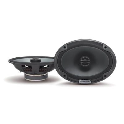 Alpine Type-E 6 x 9 Inch 300W Coaxial 2-Way Car Audio Speakers, Pair (Open Box)