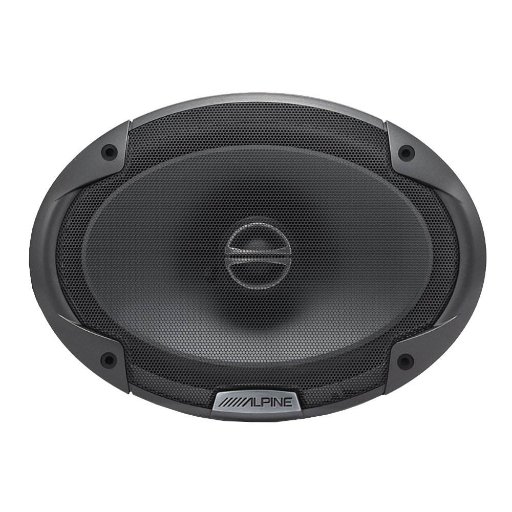 Alpine Type-E 6 x 9 Inch 300W Coaxial 2-Way Car Audio Speakers, Pair (Open Box)