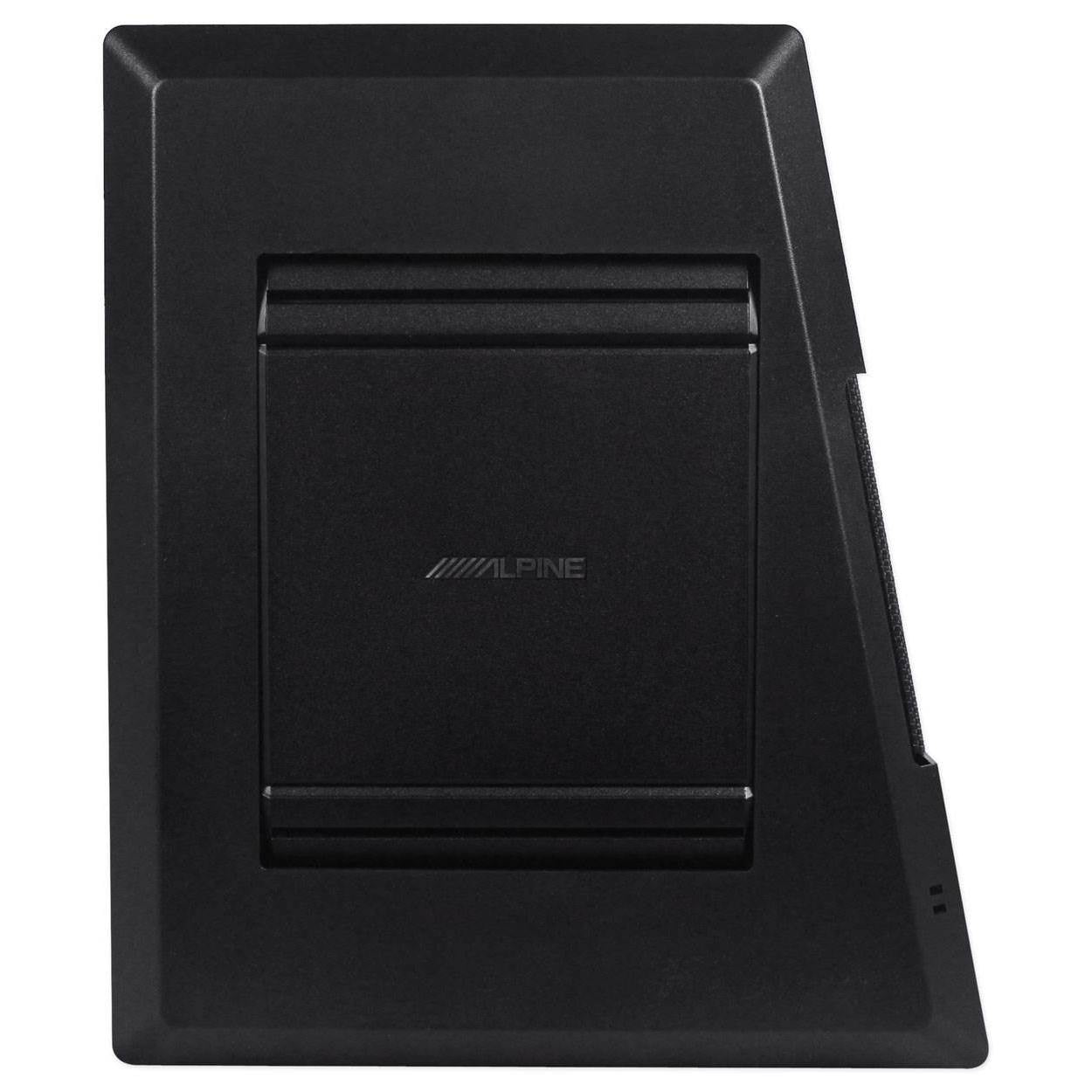 Alpine 250W Powered Sub Enclosure with 10 Inch Bassline Subwoofer & Amp PWA-S10V