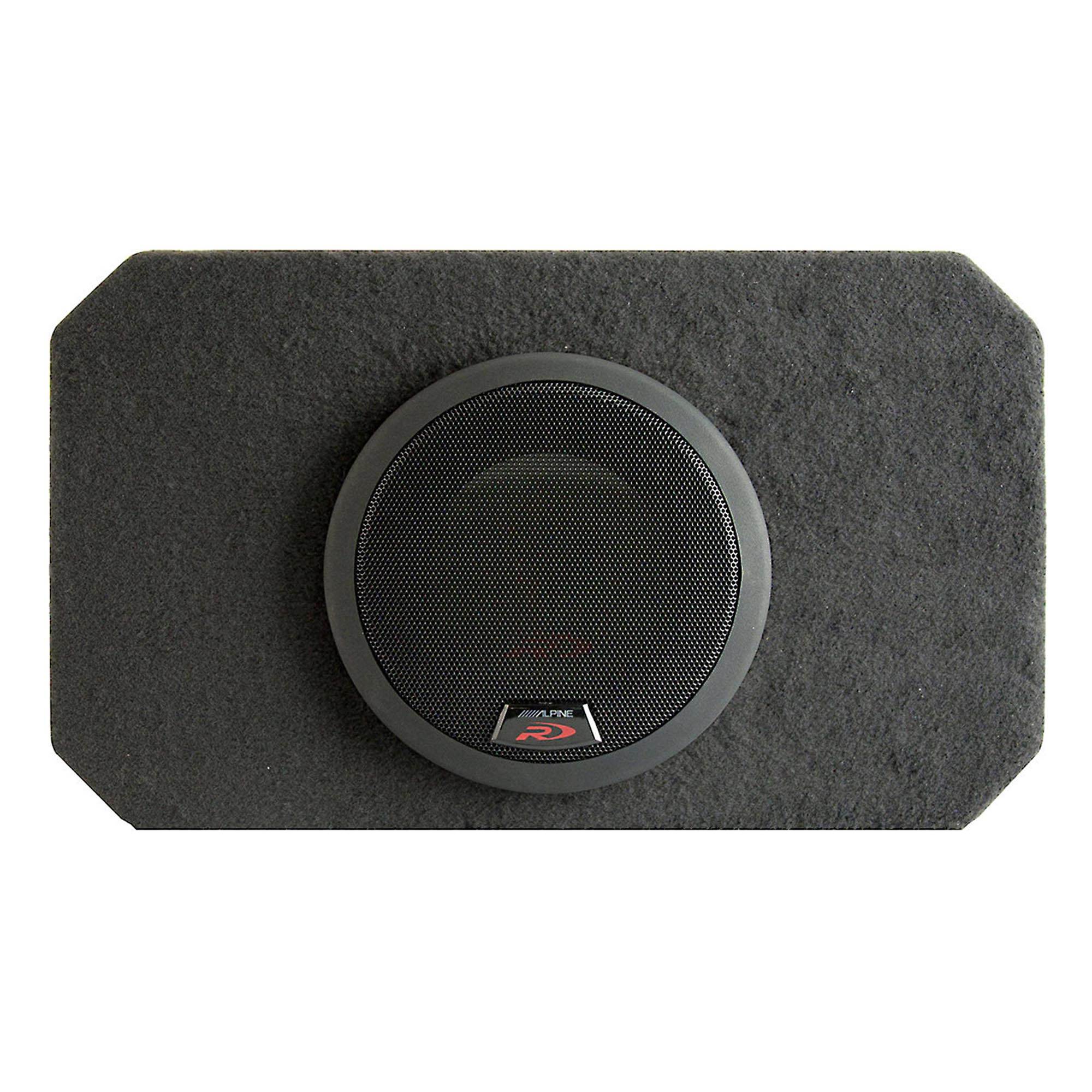 Alpine Type-R 8 Inch 1000 Watt Loaded Ported Subwoofer Enclosure Box | SBR-S8-4