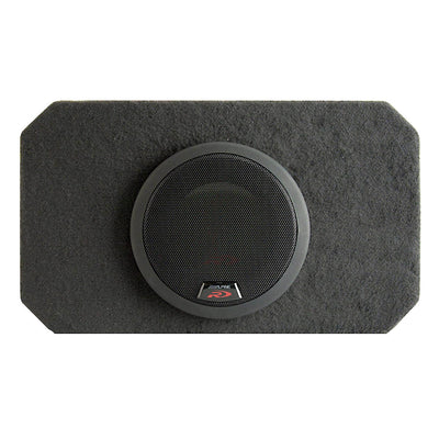 Alpine Type-R 8 Inch 1000 Watt Loaded Ported Subwoofer Enclosure Box | SBR-S8-4