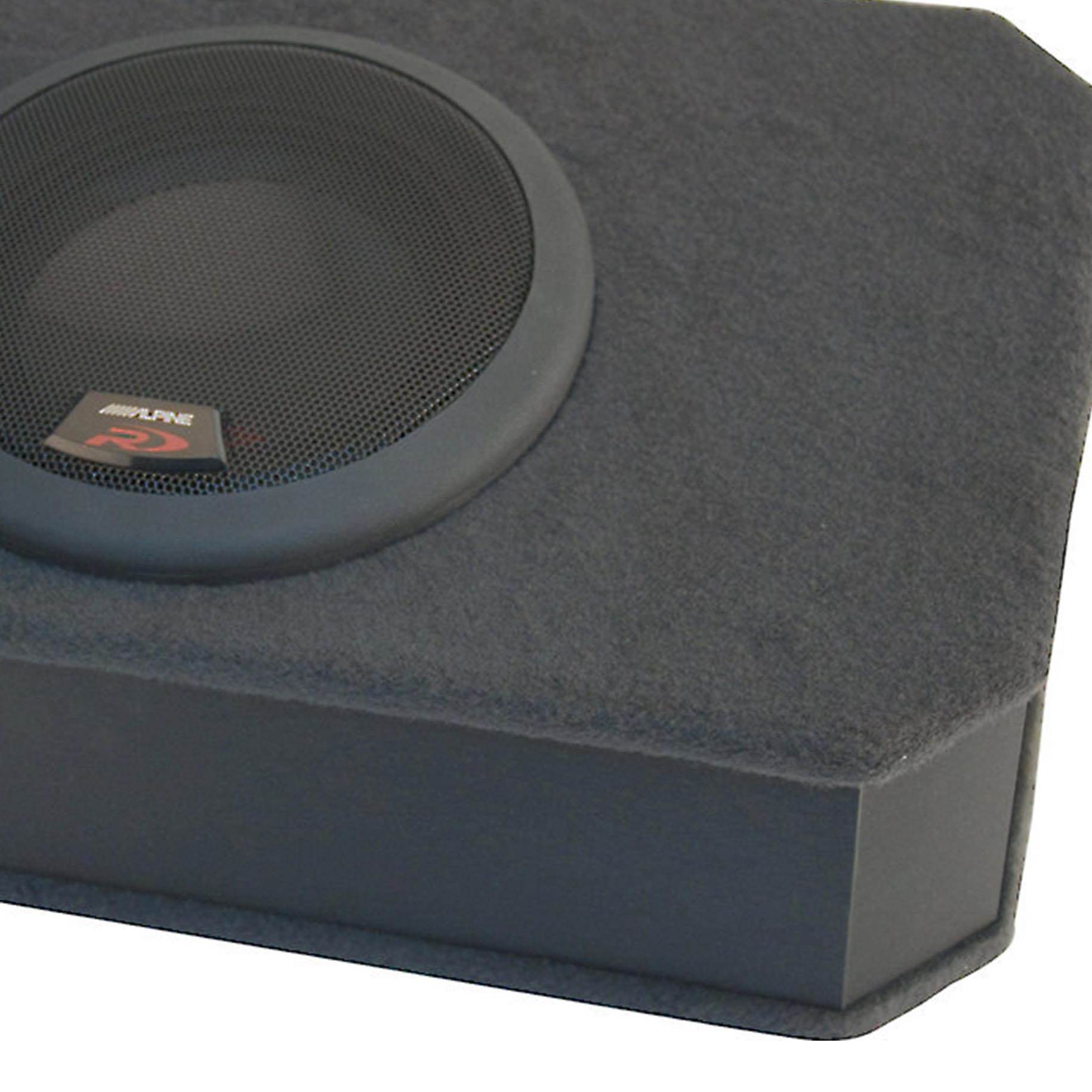 Alpine Type-R 8 Inch 1000 Watt Loaded Ported Subwoofer Enclosure Box | SBR-S8-4