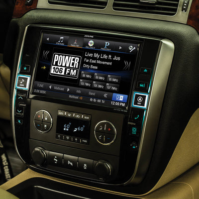 Alpine GM Truck & SUV 9-Inch 2-DIN In-Dash Bluetooth Restyle Audio & GPS System