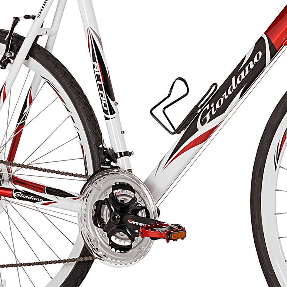 Giordano RS700 22" 700c 21 Speed Shimano Shift Flat Bar Men's Road Bike | Used