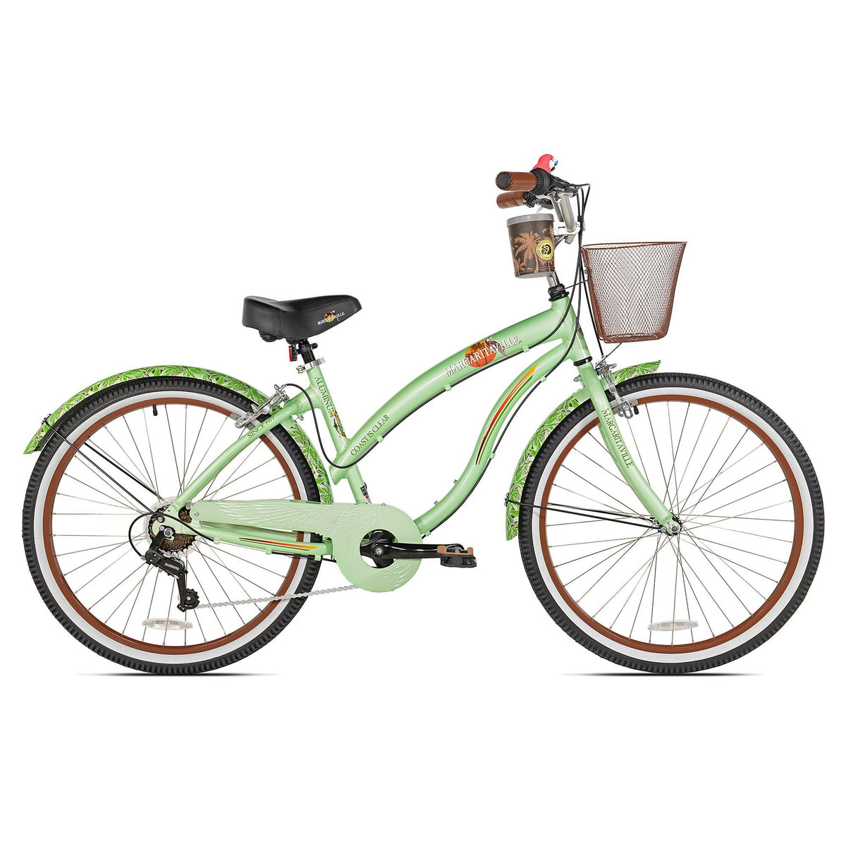 Margaritaville 26" Ladies 7-Speed Cruiser Bike with Bottle Opener (Open Box)