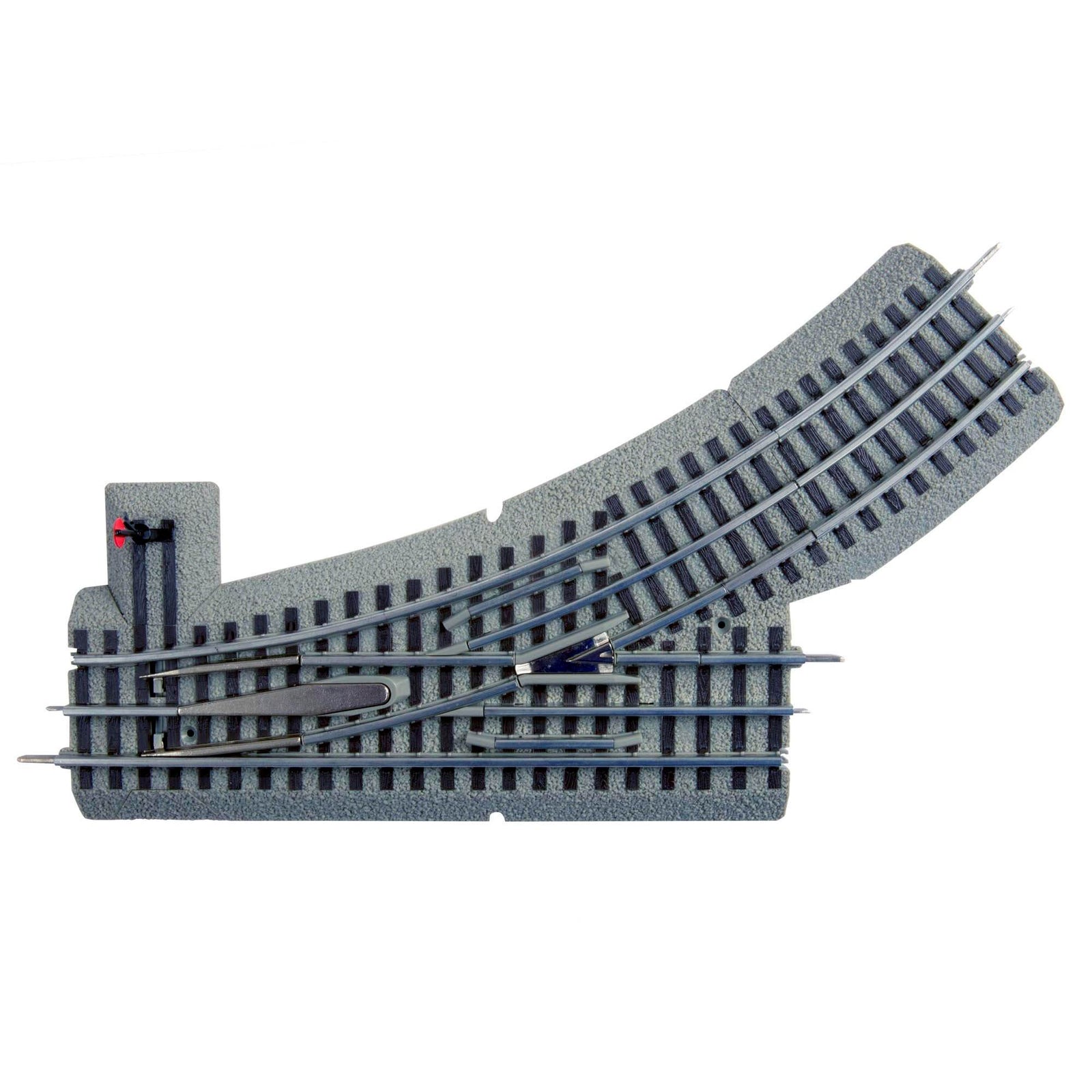 Lionel Trains O-Gauge Fastrack O36 Manual Left Hand Switch Track Piece w/ Curve - VMInnovations