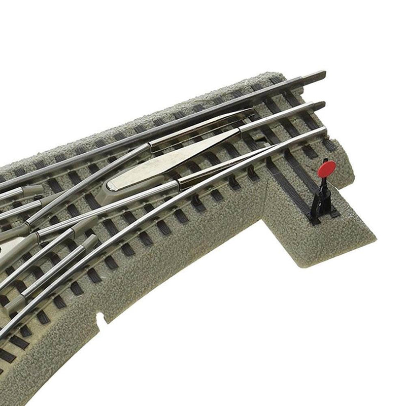 Lionel Trains O-Gauge Fastrack O36 Manual Left Hand Switch Track Piece w/ Curve