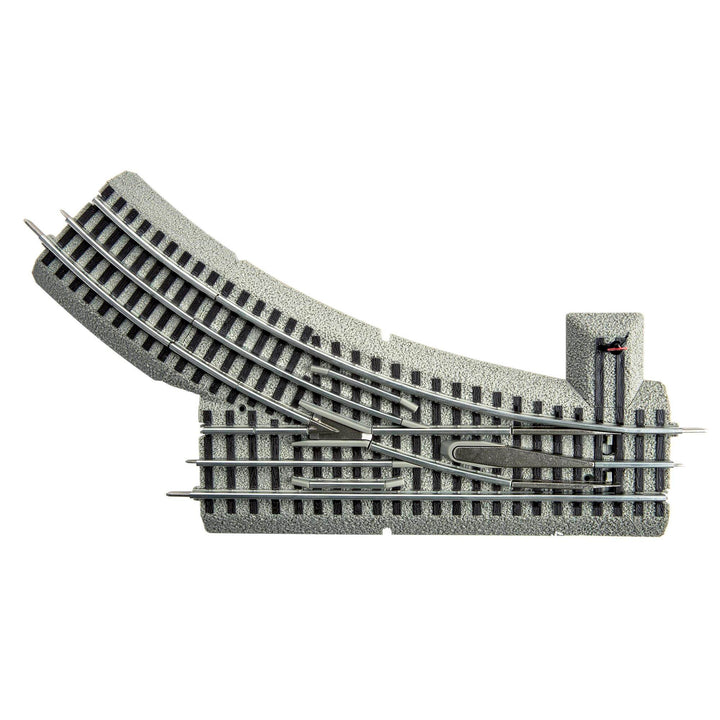 Lionel O-Gauge Fastrack Manual Right Hand Switch Track Piece w/ Curve (Open Box) - VMInnovations