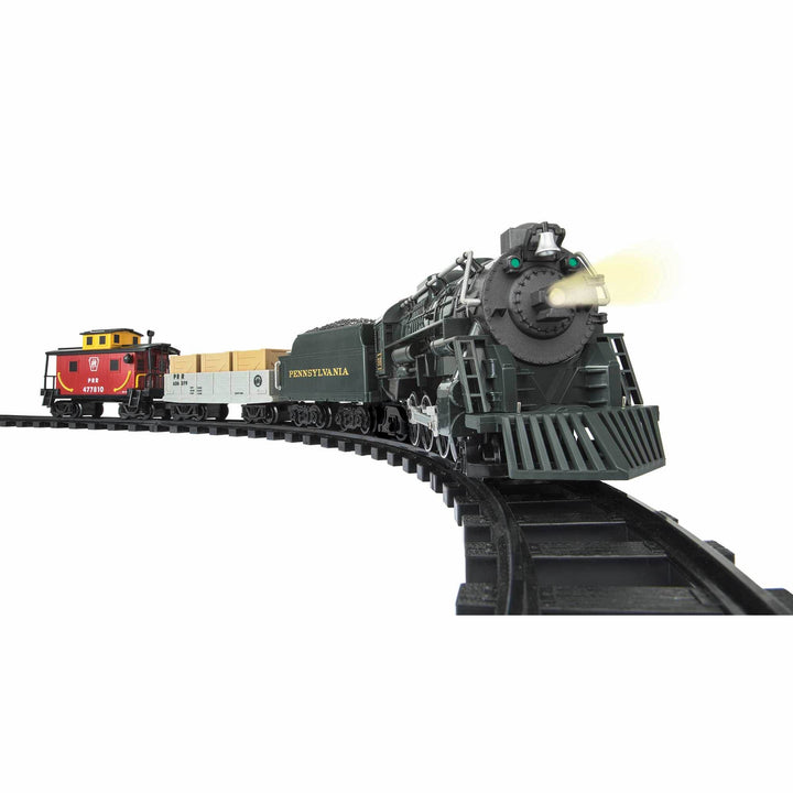 Lionel Trains Pennsylvania Flyer Train Set with 50 x 73-Inch Track (Open Box)
