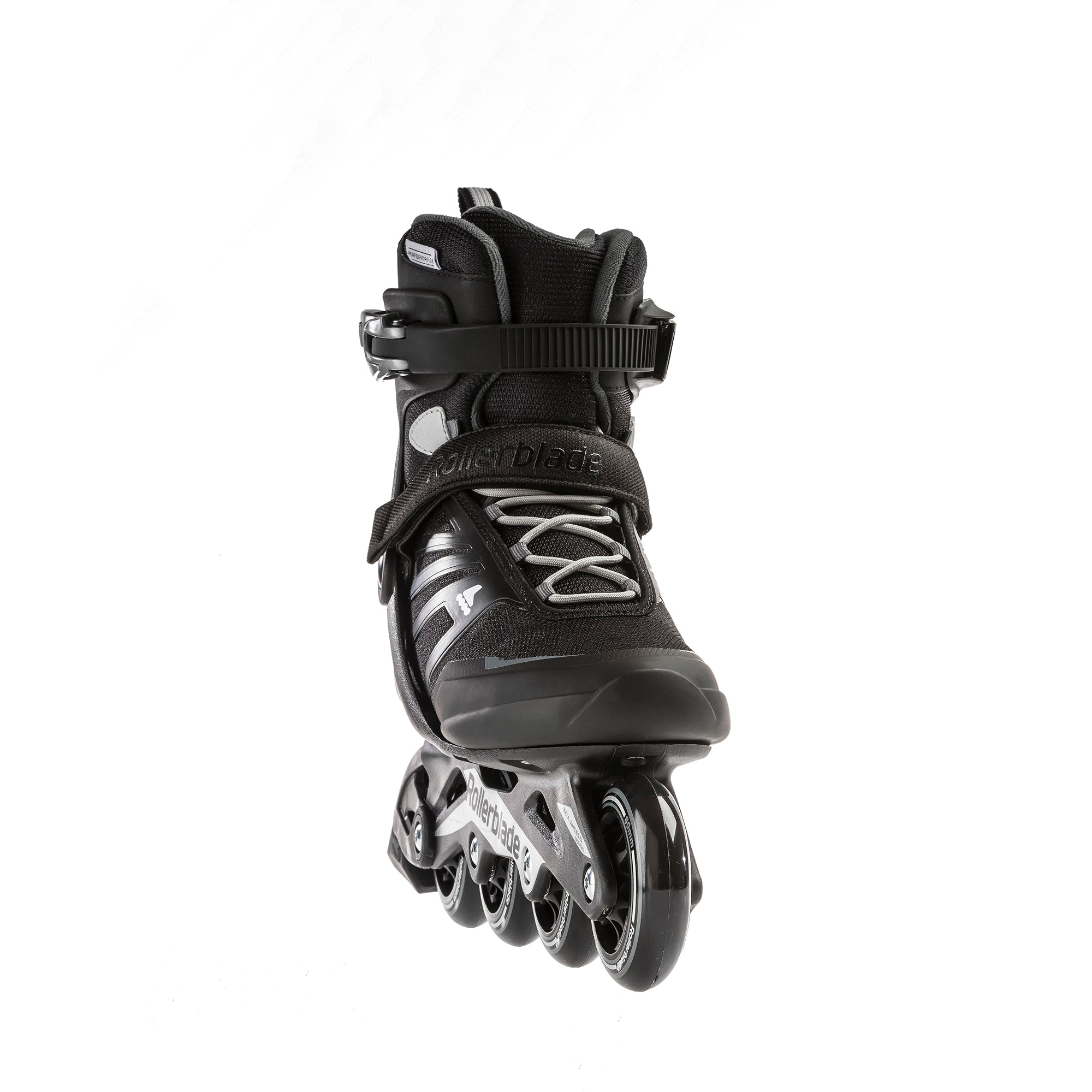 Rollerblade Adult Mens Beginner Fitness Inline Skates, Size 9, Black (For Parts)