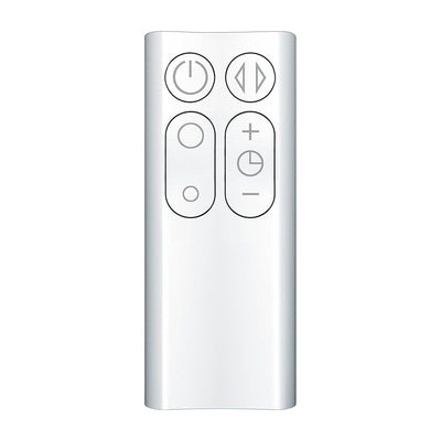 Dyson AM07 40" Bladeless Tower Fan + Remote, White/Iron | Used