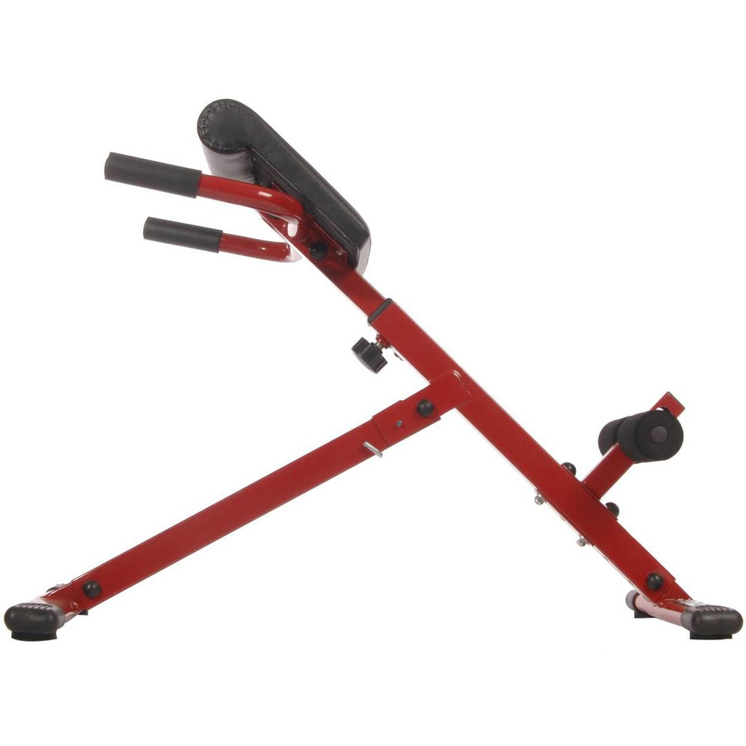 Stamina X Adjustable Ab Back Core Strength Exercise Fitness Hyperextension Bench - VMInnovations