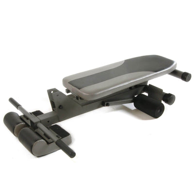 Stamina Ab Hyper Core Adjustable Decline Workout Exercise Bench Pro (Open Box)
