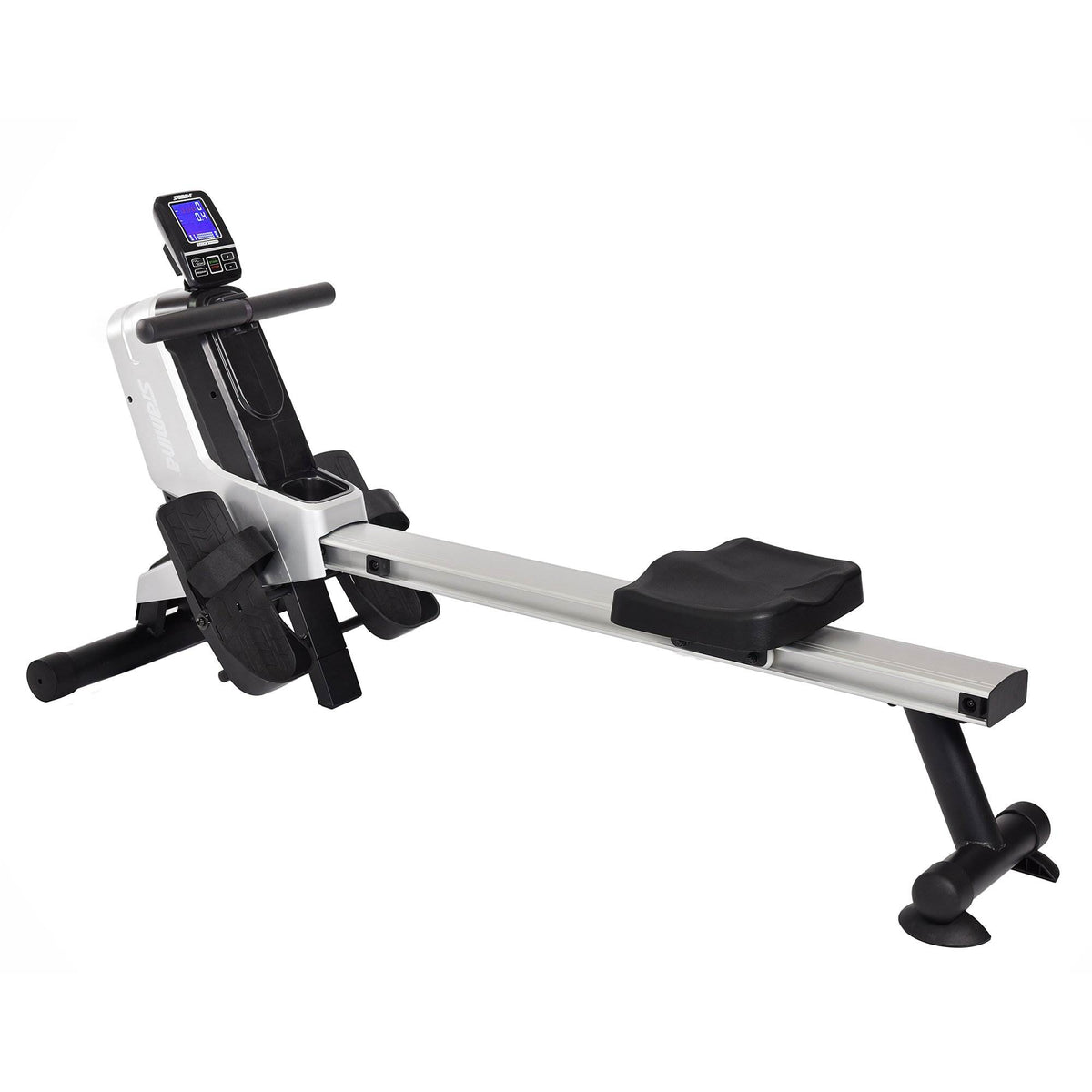 Stamina Programmable Magnetic Rowing Exercise Machine w/ Heart Rate Strap (Used)