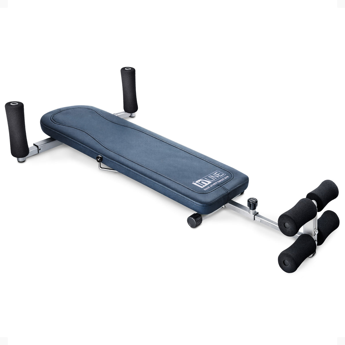 Stamina Products InLine Traction System Joints and Back Stretch Bench, Blue Gray - VMInnovations