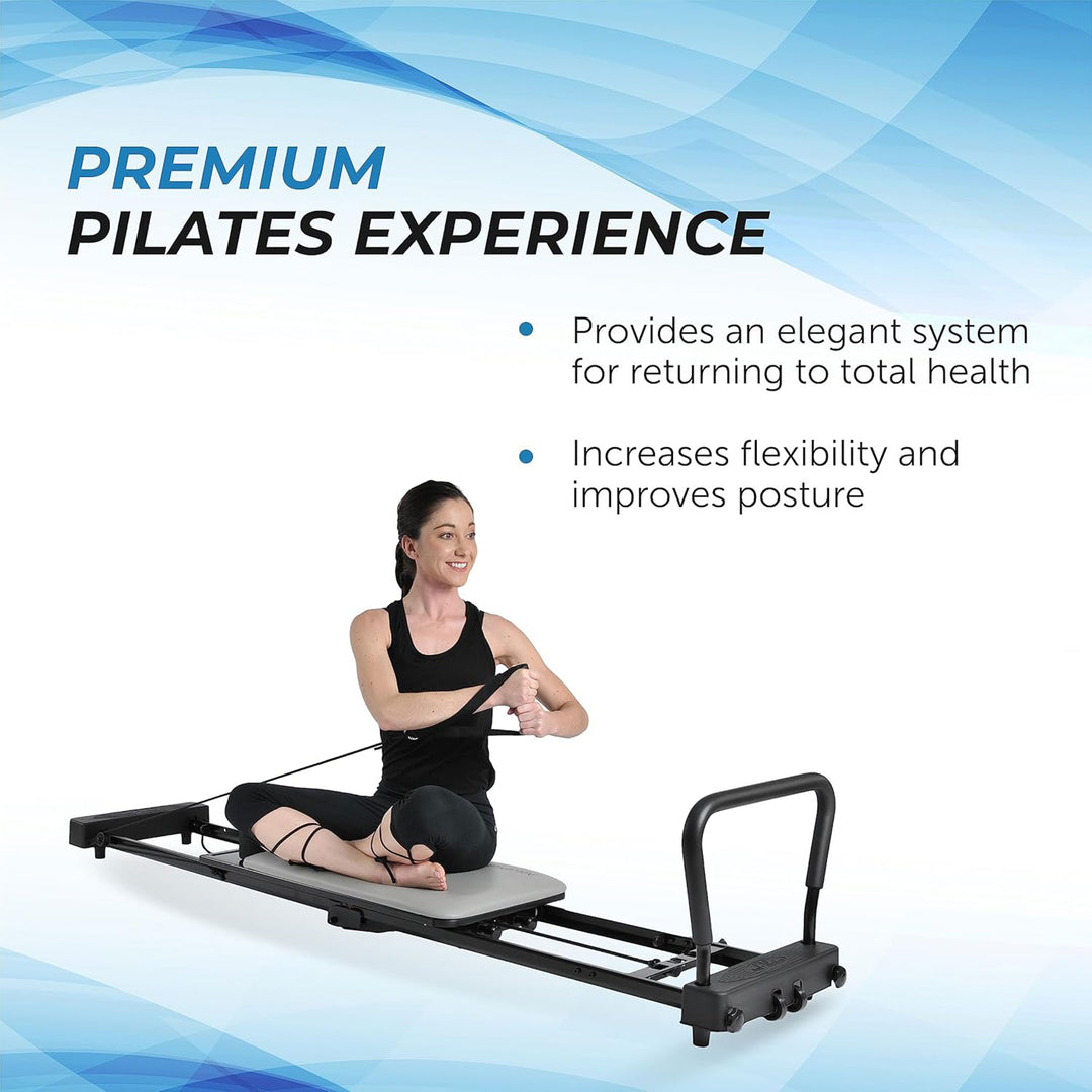 Stamina AeroPilates 287 Folding Pilates Workout Machine w/o Rebounder (Used)