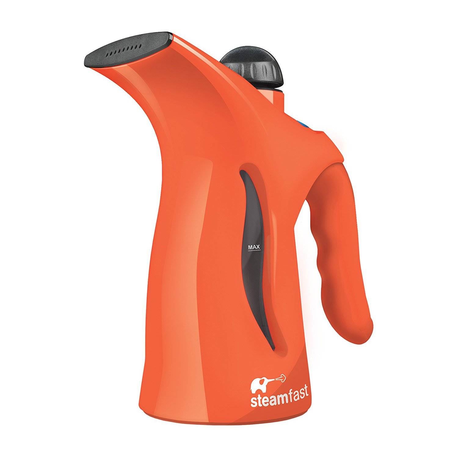 Steamfast 800W Handheld Laundry Fabric Travel Steamer, Orange (Open Box)