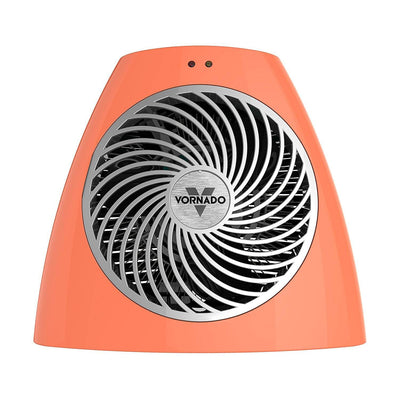 Vornado 750 Watt Small Cool Touch Electric Space Heater, Orange (Open Box)