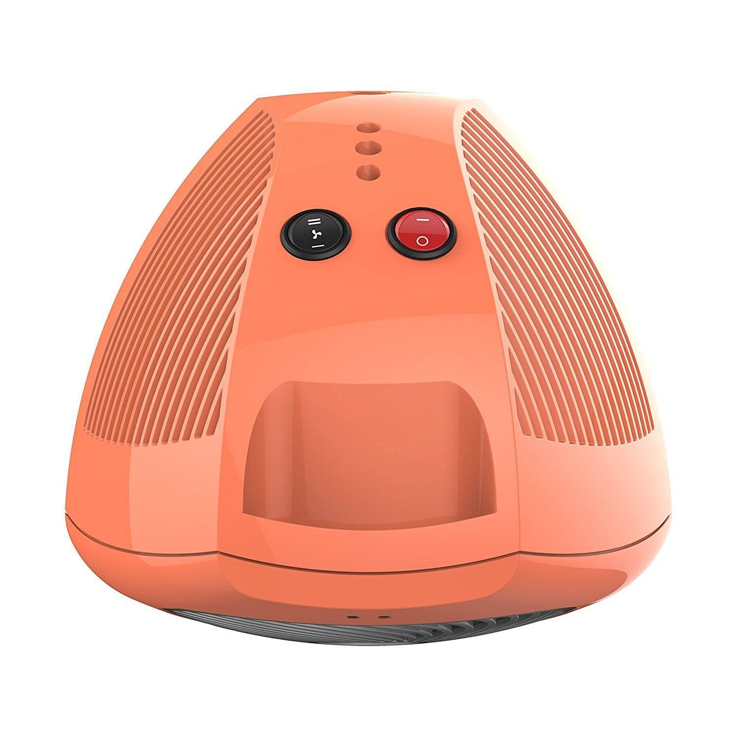 Vornado 750 Watt Small Cool Touch Electric Space Heater, Orange (Open Box)