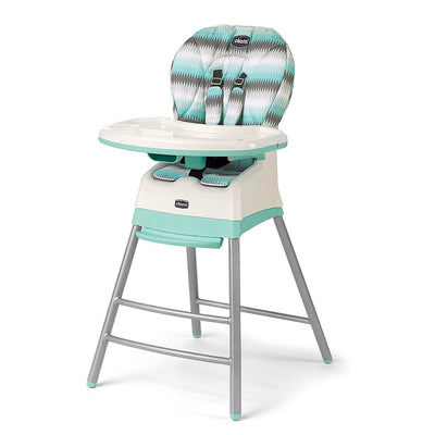 Chicco Stack 3-in-1 Multi-Stage Adjustable Highchair, Modmint | Open Box