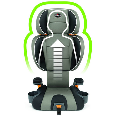 Chicco KidFit 2-in-1 Belt Positioning Big Kid Booster Seat, Spectrum (Open Box)