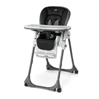 Chicco Ultra-Slim Folding Single Pad Reclining Polly Highchair, Orion (Open Box)