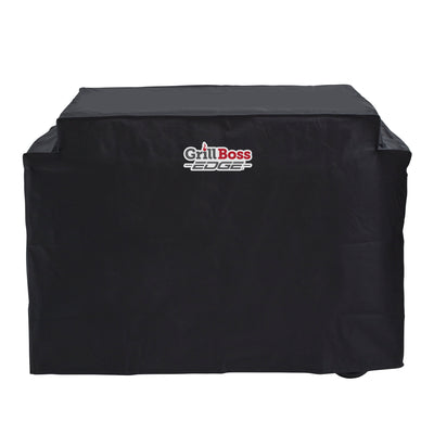 Grill Boss Edge Premium Weather Proof Outdoor Heavy Duty Griddle Cover, Black