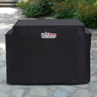 Grill Boss Edge Premium Weather Proof Outdoor Heavy Duty Griddle Cover, Black