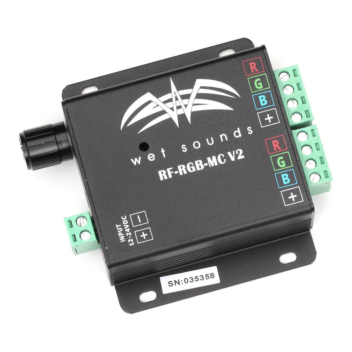Wet Sounds RF RGB LED Lighting & Music Marine Speaker Controller (Used)