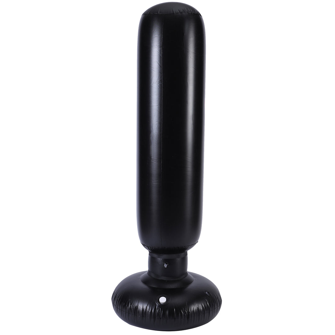 HolaHatha Inflatable Kids Punching Bag Equipment w/ Heavy Bag Stand (Open Box) - VMInnovations