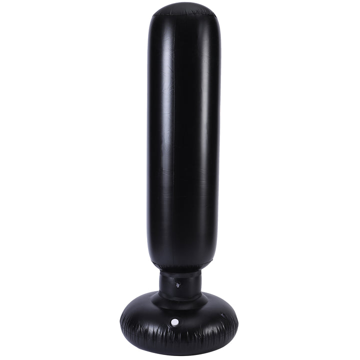 HolaHatha Inflatable Kids Punching Bag Equipment w/ Heavy Bag Stand (Open Box) - VMInnovations