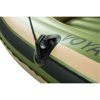 Bestway Hydro Force Voyager 300 Inflatable Raft And Aluminum Oars (Open Box)