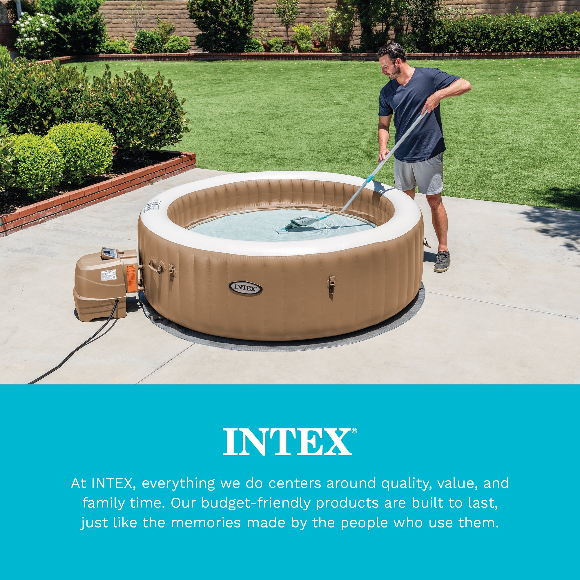 Intex Pool & Spa Vacuum ZR100 for PureSpas (Open Box)