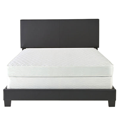 Boyd Sleep Montana King Bed Frame Foundation and Headboard, Black (For Parts)
