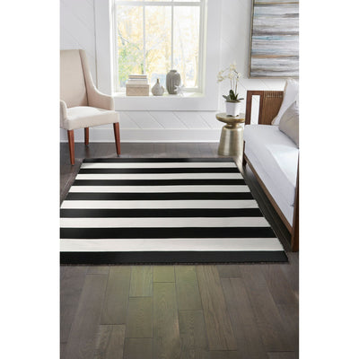 Liora Manne Transocean Indoor Outdoor Area Rug, Rugby Stripe, 8' 3" x 11' 6" - VMInnovations